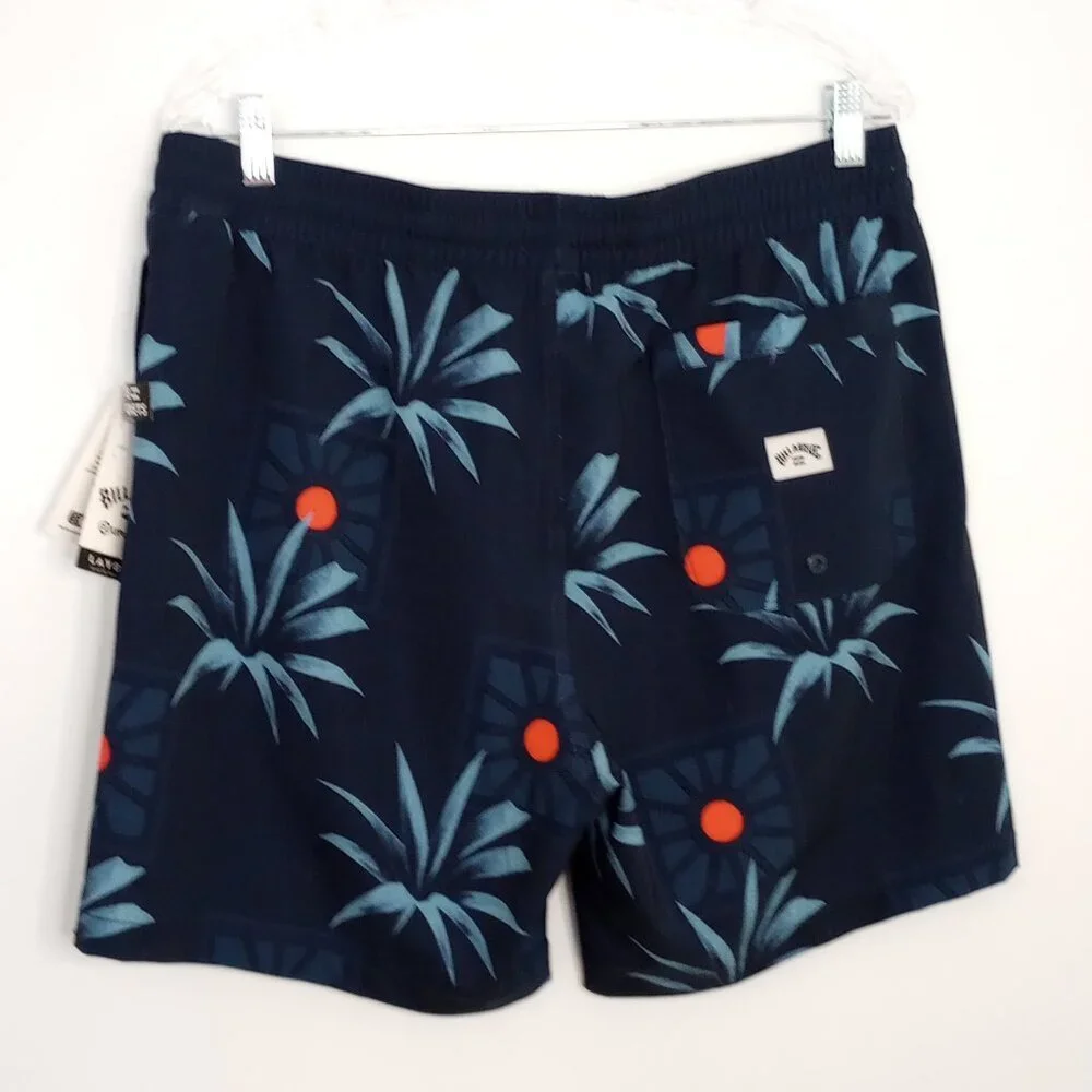 Billabong Sundays Layback Elastic Waist Drawstring Boardshorts
